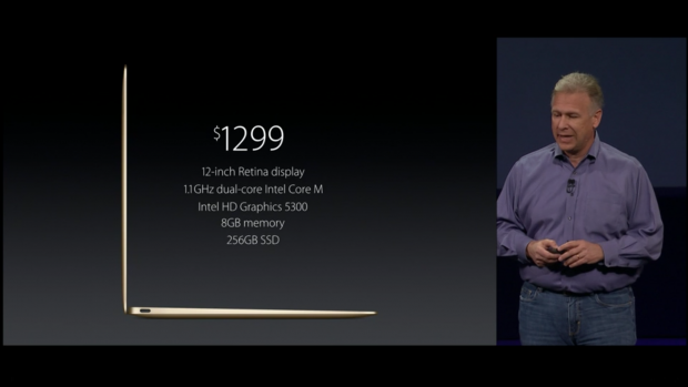 Apple Macbook 12 (2015) (Bild: Apple/Screenshot:Golem.de)